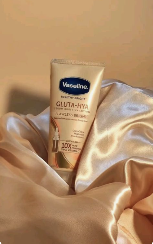 Vaseline Gluta-Hya lotion, beauty content